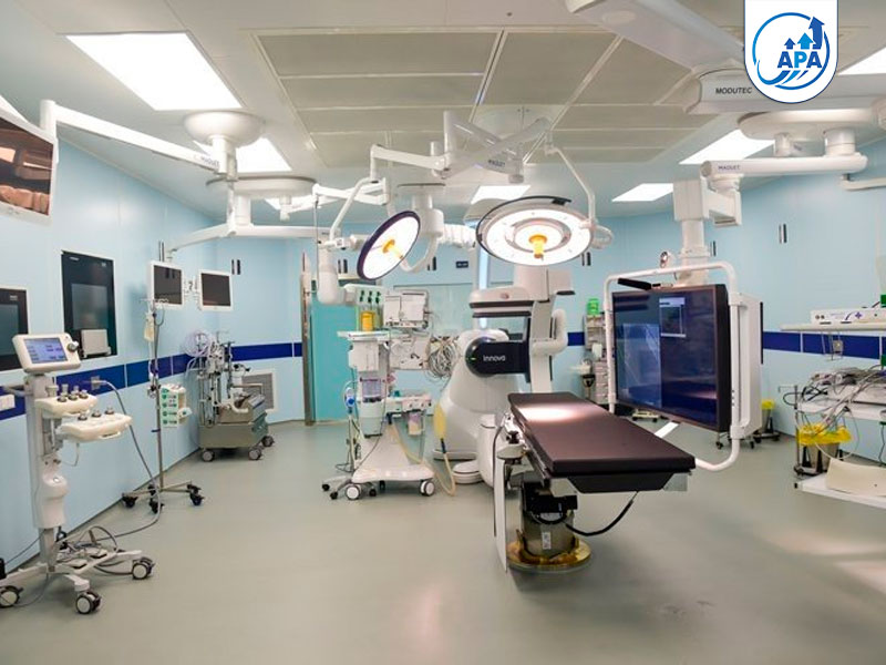 Trang thiết bị hiện đại an toàn 